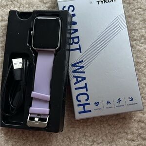 Purple Smart Watch